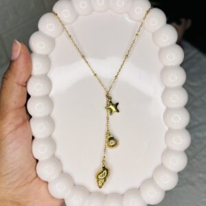 Sea Shell Star Necklace