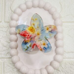 Floral Daisy Claw(Blue)