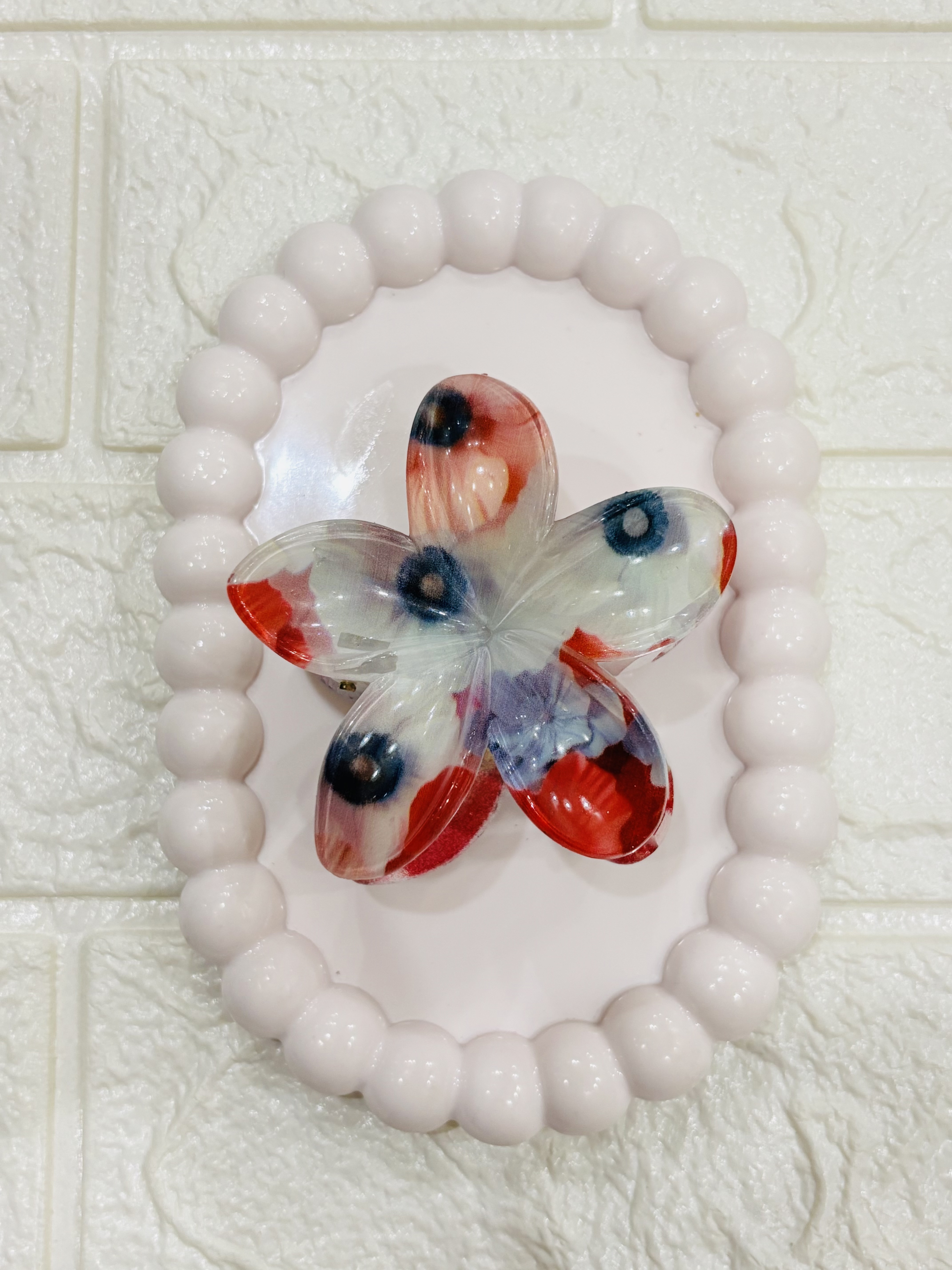 Floral Daisy Claw(White)