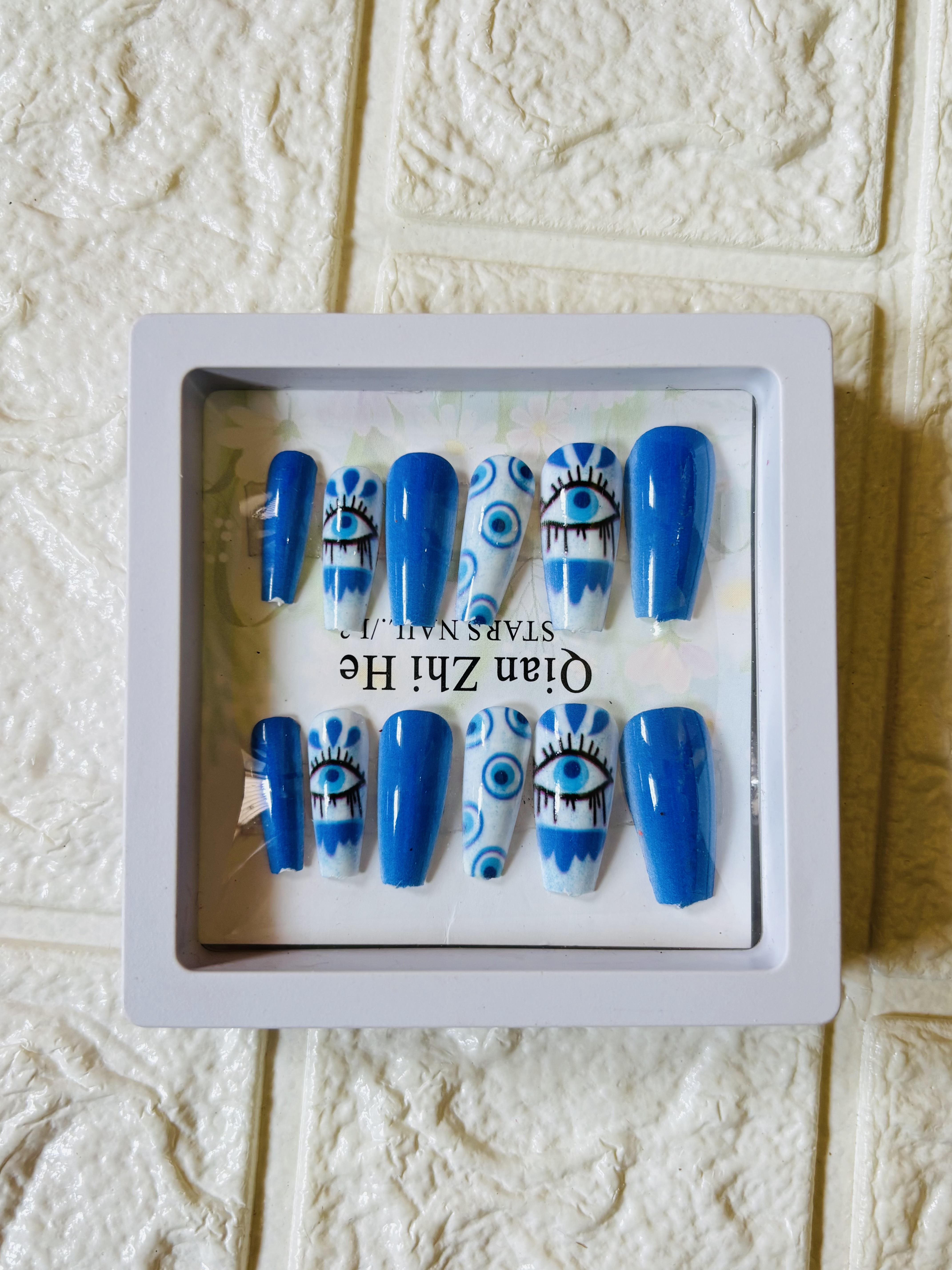 Evil Eye Nail 9(Blue)