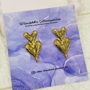 Double Heart Earring