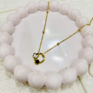 Mini Butterfly Clover Pendant