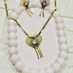 Pendant Set with Earring(Heart)