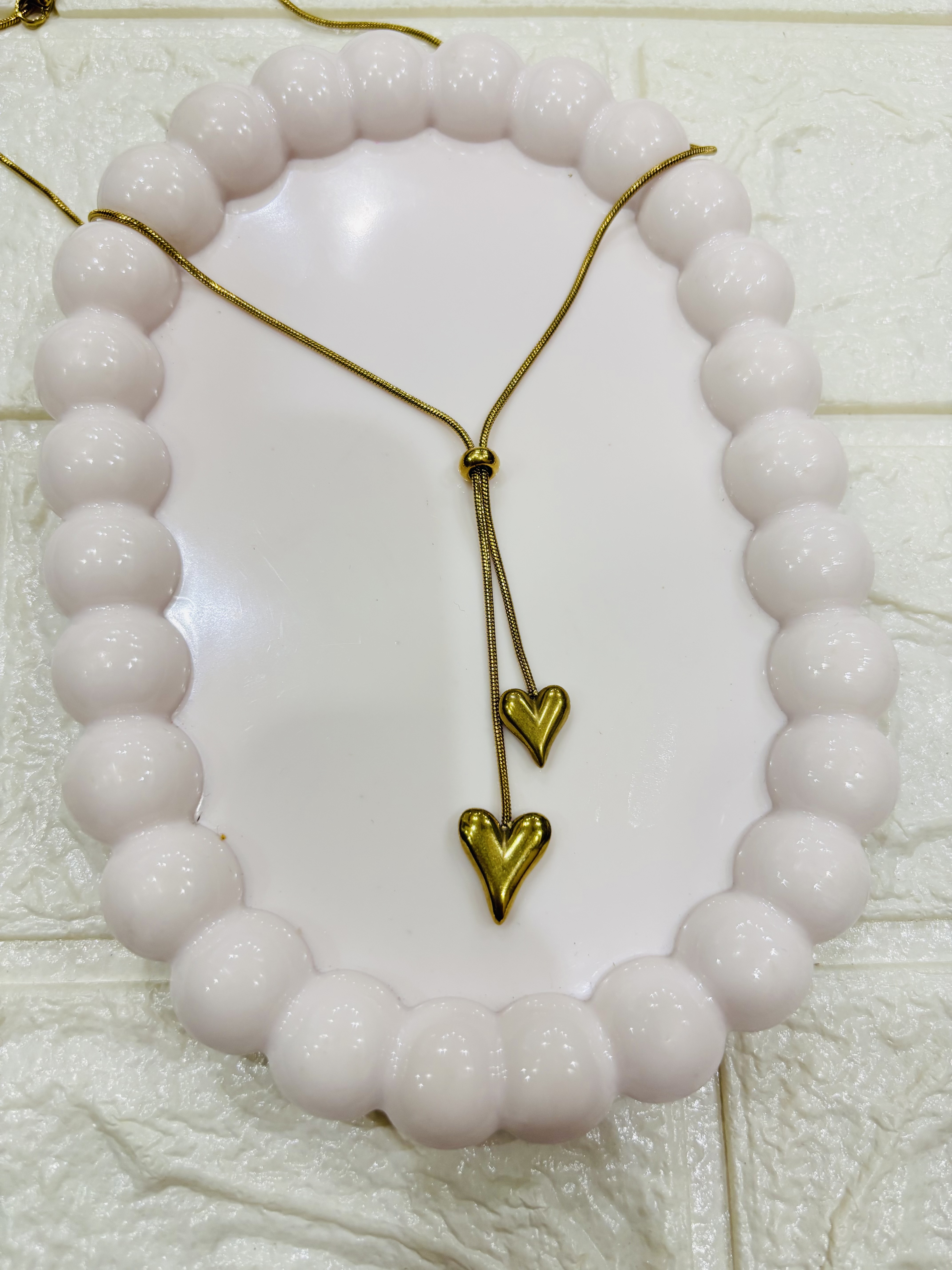 Double Heart Necklace