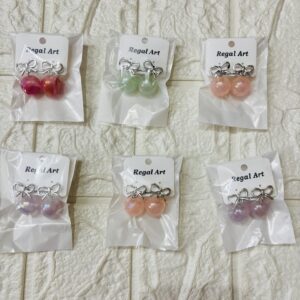 Bow Ball Earring