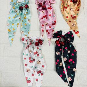 Cherry Hair Bow