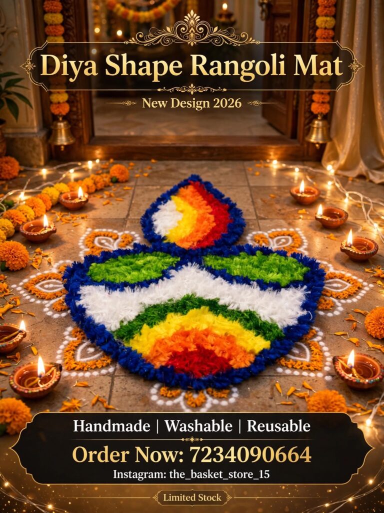 Diya Shape Mat